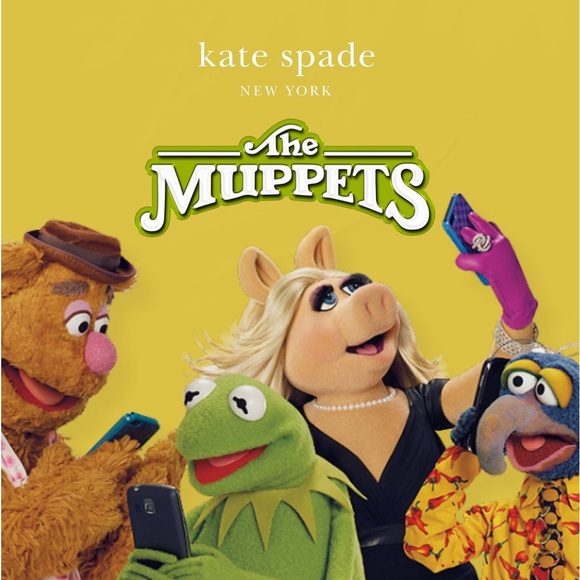 ♠️Kate Spade New York X Disney Muppets Ella Mini Tote Crossbody, Black Multi NWT - Picture 7 of 7